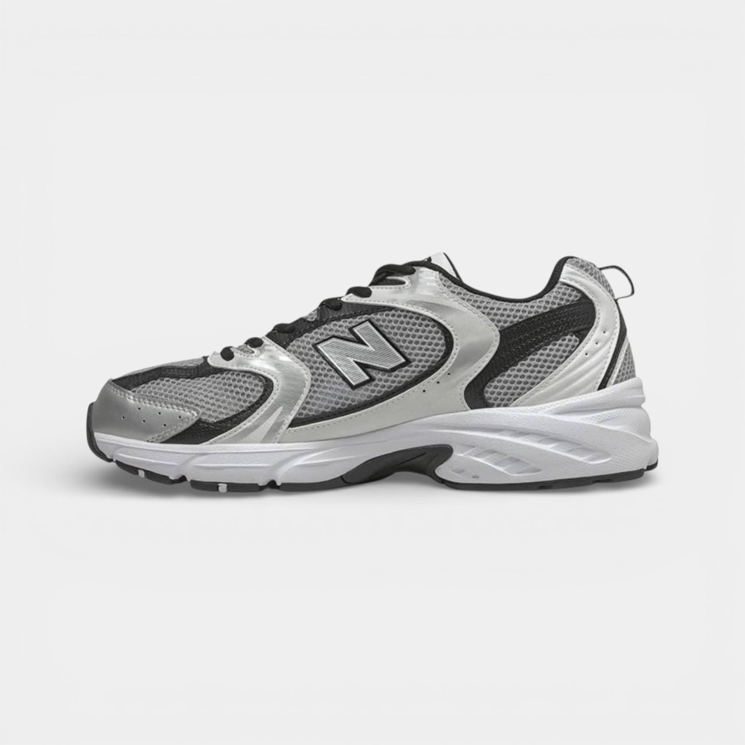 New Balance 530 White Silver Metallic Black - New Balance ayakkabı - görsel 2 | ZAINI
