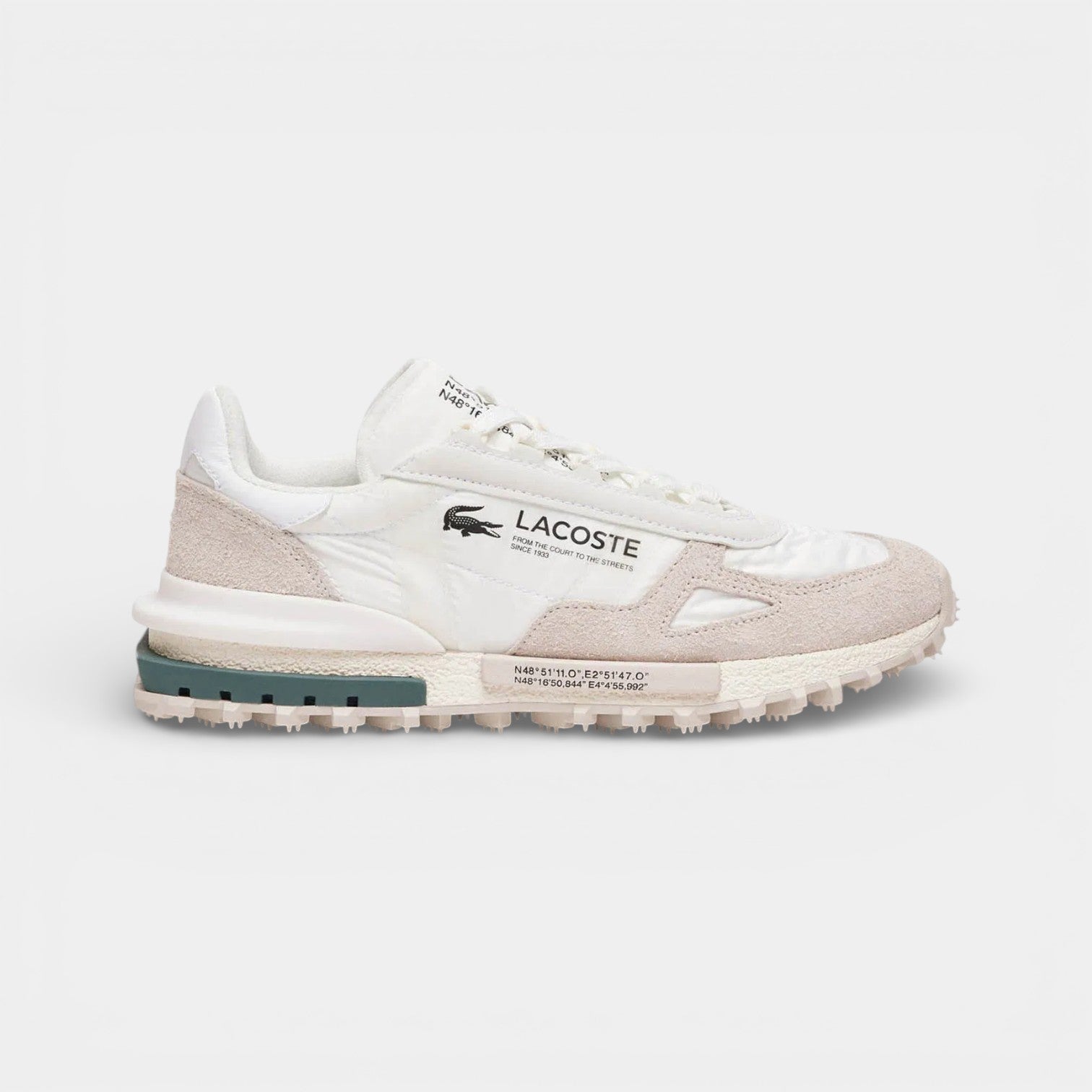 Lacoste Elite Active Erkek Beyaz Sneaker - Lacoste ayakkabı - görsel 1 | ZAINI