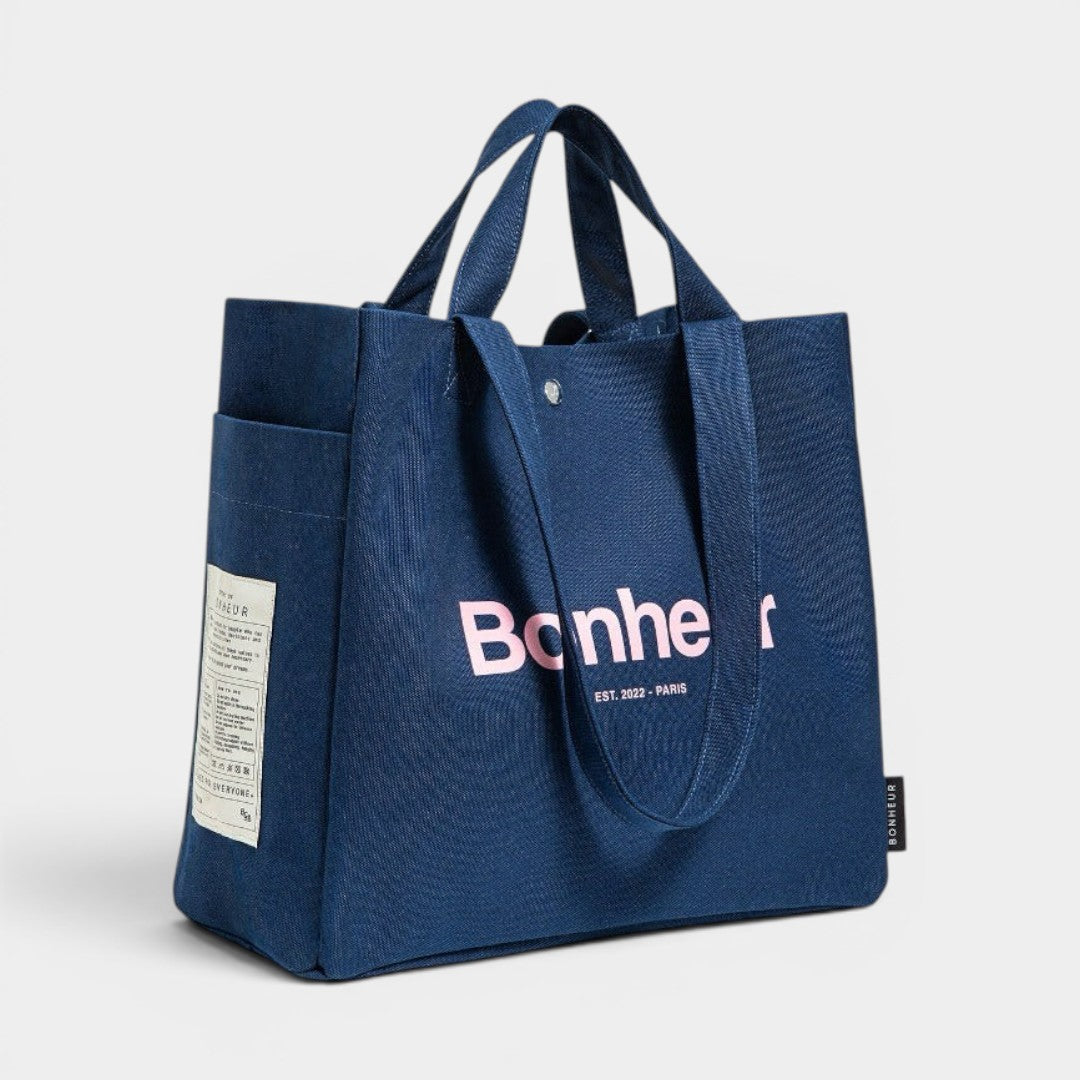 Bonheur - N°4 Kanvas Çanta - Bonheur çanta - görsel 2 | ZAINI