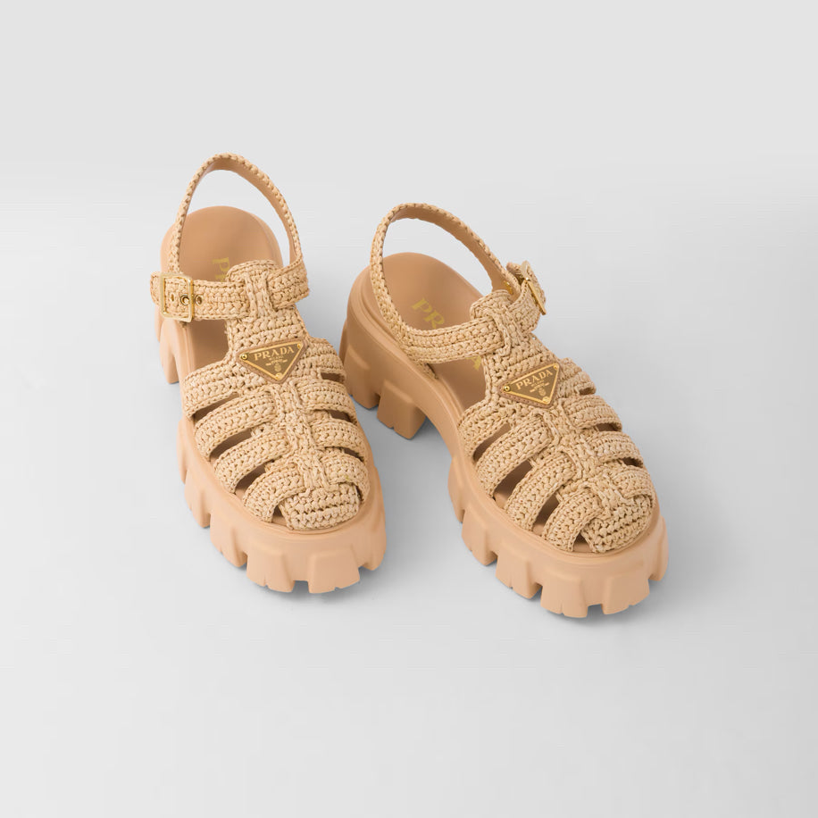 Prada Monolith Cage Sandals - Prada ayakkabı - görsel 2 | ZAINI