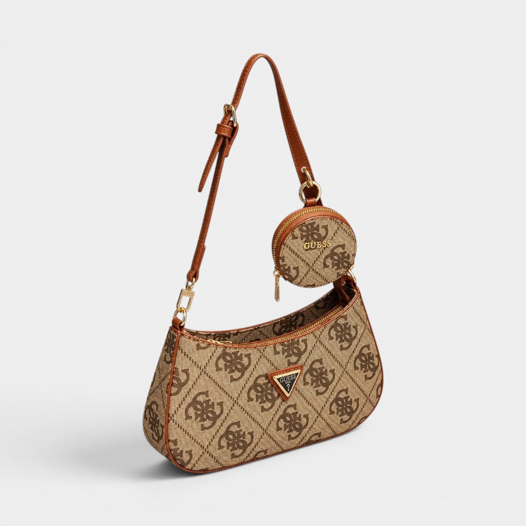 Guess - Graffiti Print Shoulder 4-G - Guess çanta - görsel 2 | ZAINI