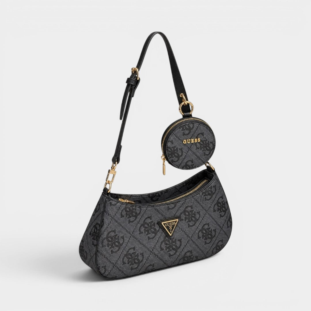 Guess - Graffiti Print Shoulder 4-G - Guess çanta - görsel 4 | ZAINI