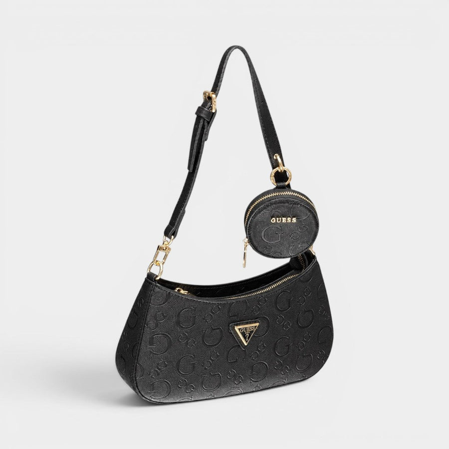 Guess - Graffiti Print Shoulder 4-G - Guess çanta - görsel 1 | ZAINI