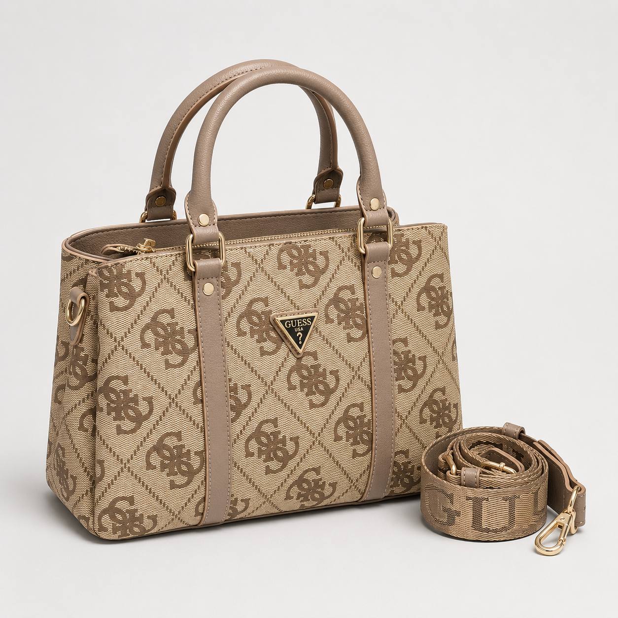Guess - Şeritli - Guess çanta - görsel 5 | ZAINI