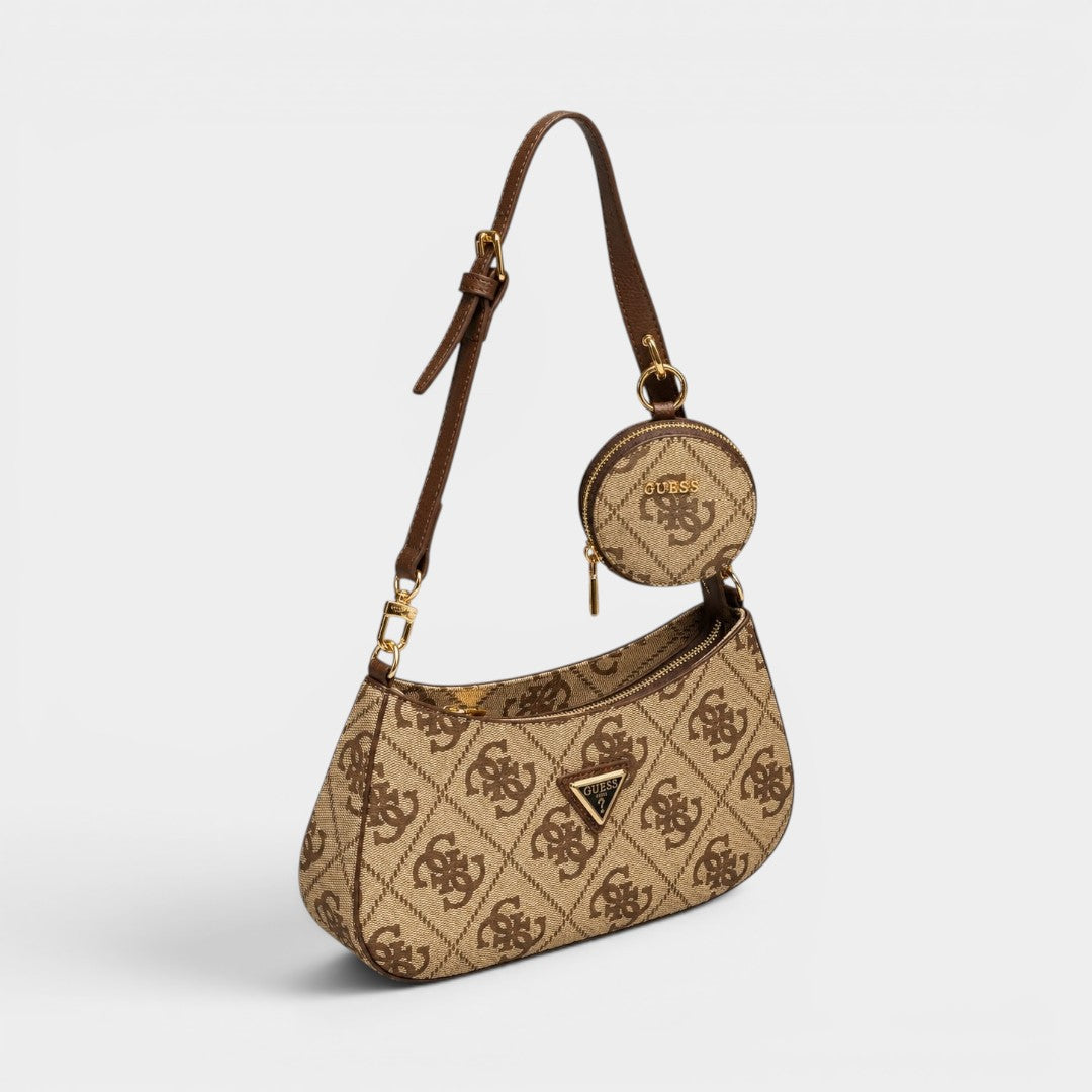 Guess - Graffiti Print Shoulder 4-G - Guess çanta - görsel 7 | ZAINI
