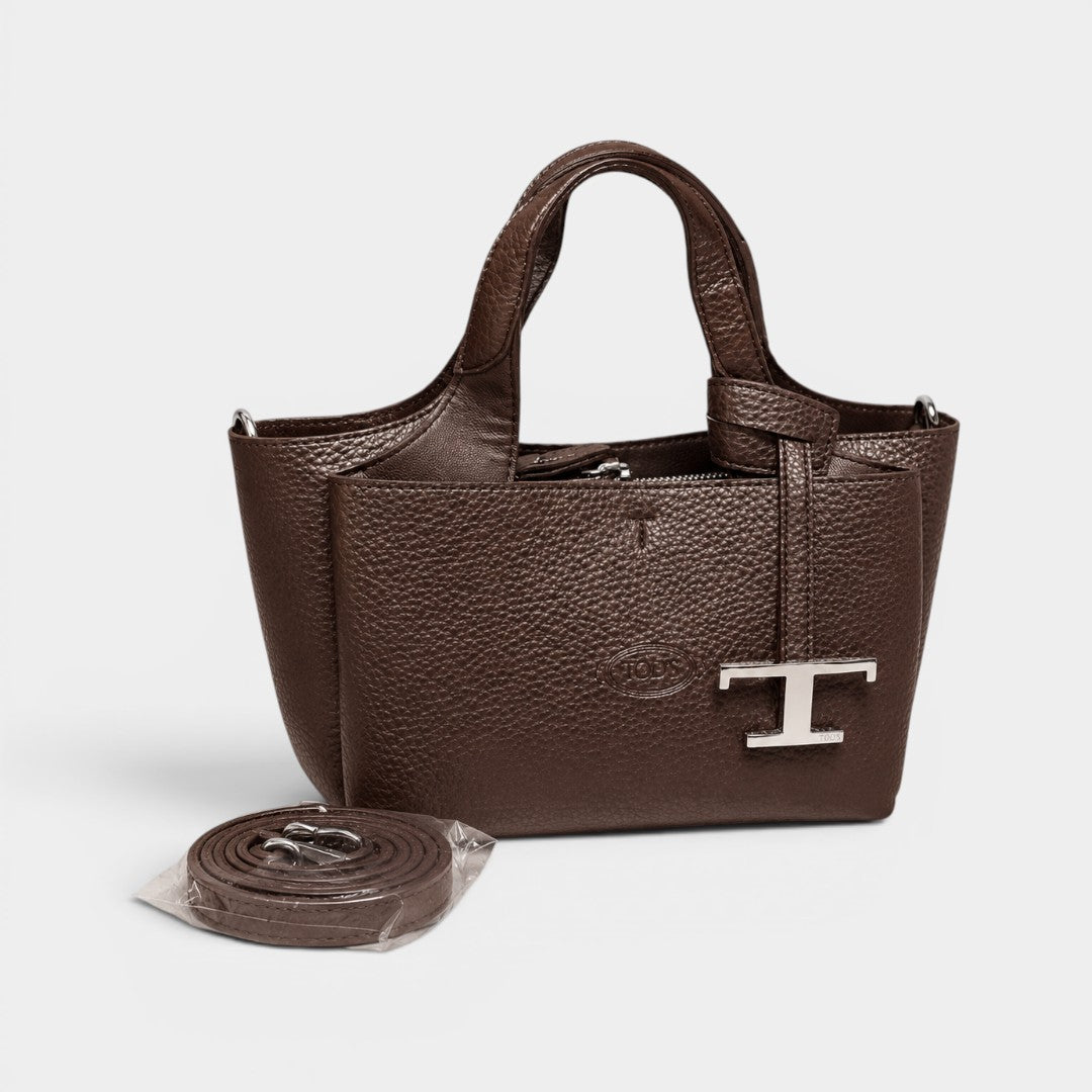 Tod's - Leather Micro Bag - Tod's çanta - görsel 7 | ZAINI