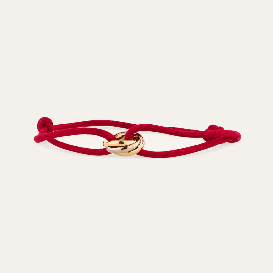 Cartier İp Bileklik Kırmızı - ürün görseli | ZAINI