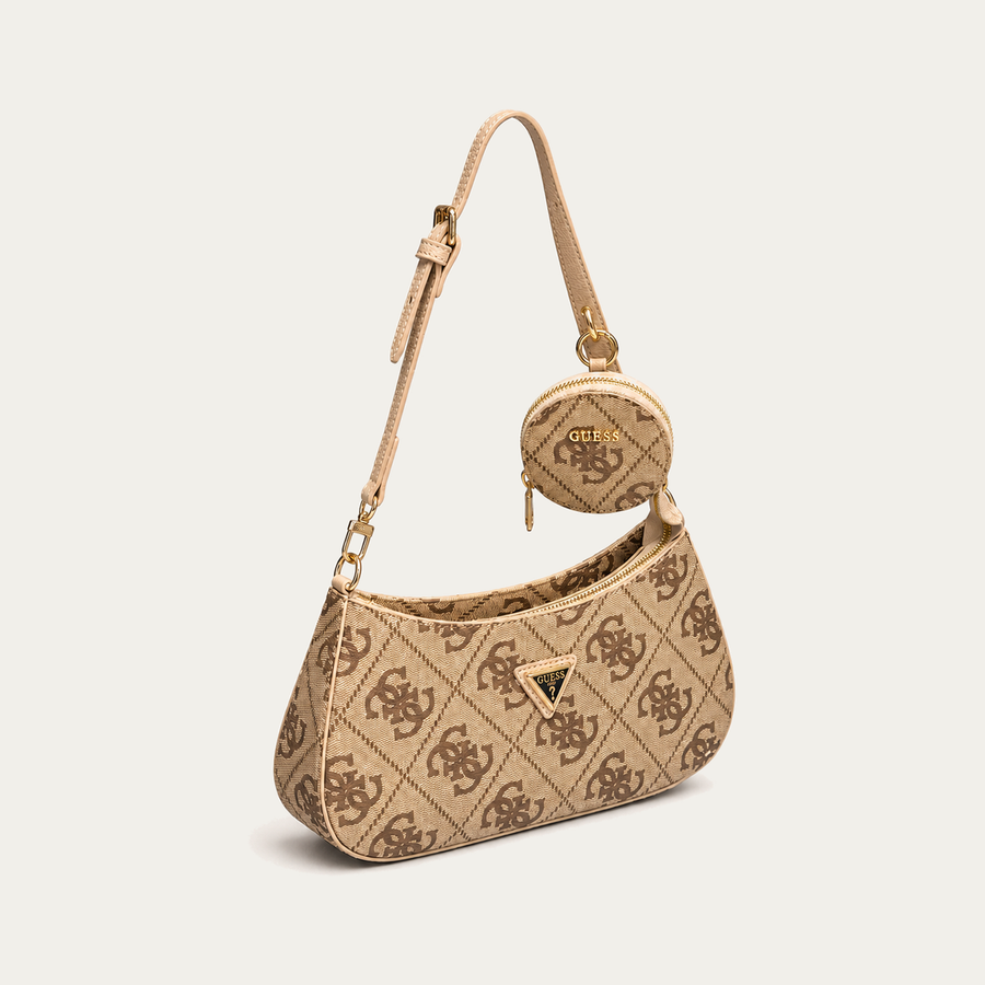 GUESS Graffiti Print Shoulder 4-G Çanta - ürün görseli | ZAINI