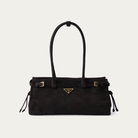 Prada Bonnie Süet Bag Black - ürün görseli | ZAINI