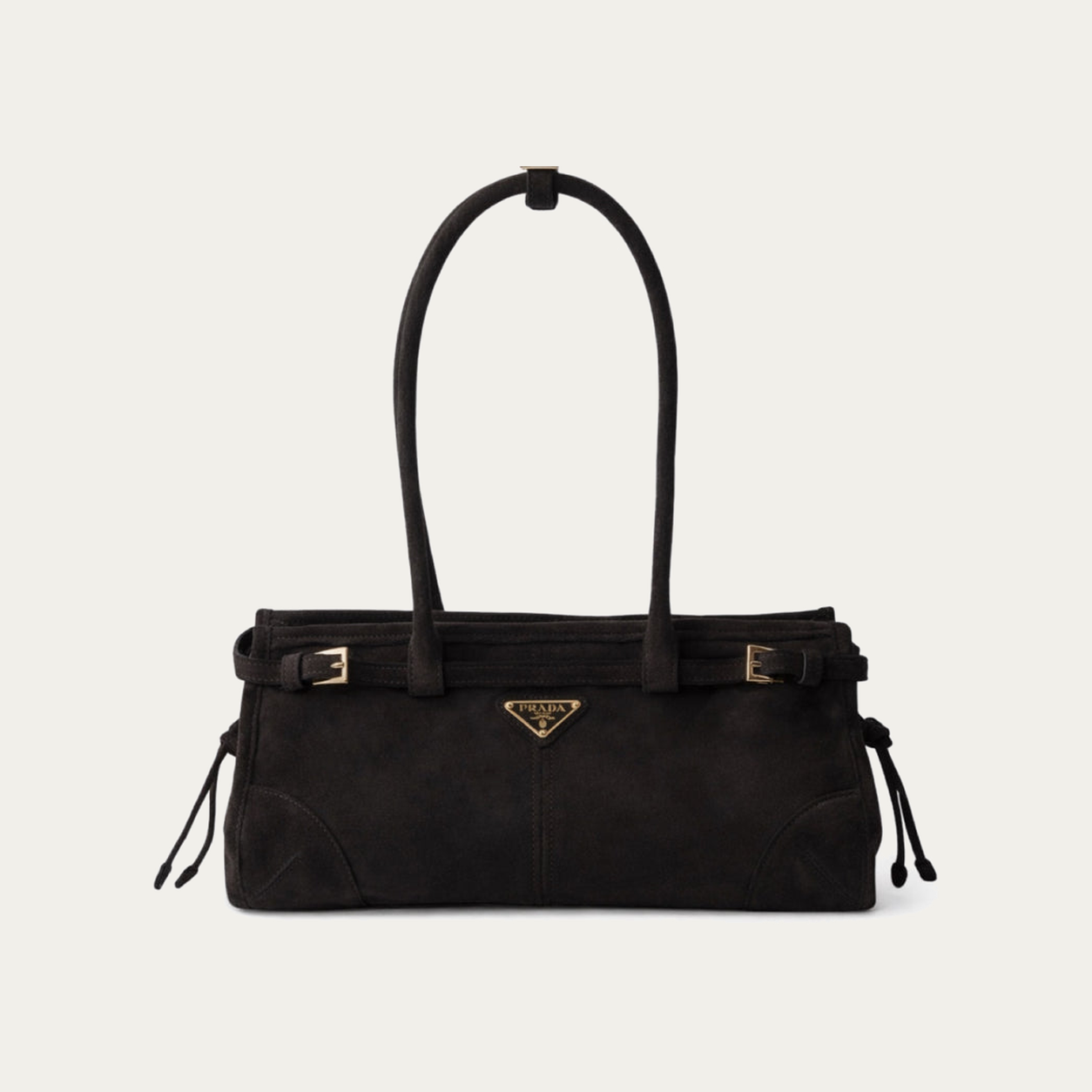 Prada Bonnie Süet Bag Black - ürün görseli | ZAINI