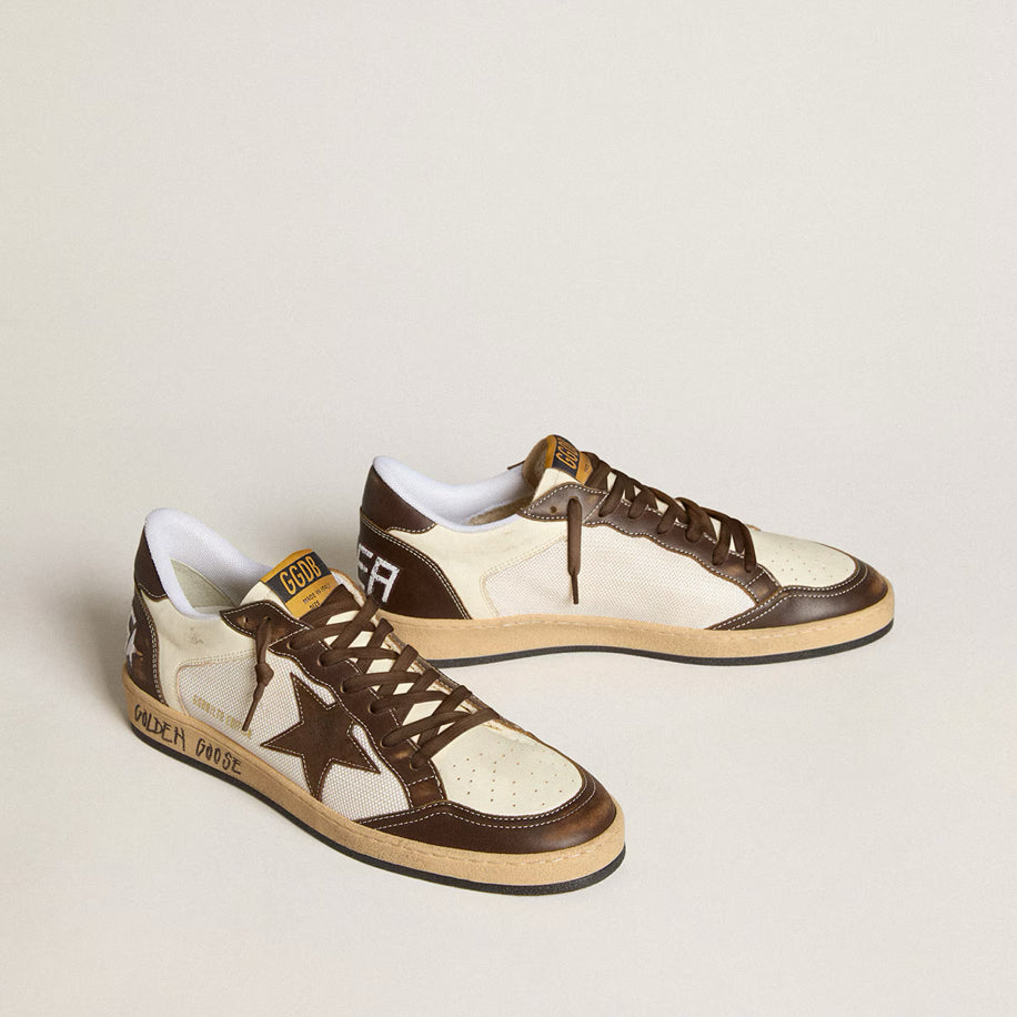 Golden Goose Ball Star aus Nappa und Mesh - Golden Goose ayakkabı - görsel 2 | ZAINI