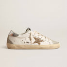 Golden Goose Super-Star Gold Glitter Star Silver Heel Tab - Golden Goose ayakkabı - görsel 1 | ZAINI