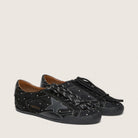 Golden Goose True-Star Black Suede with Swarovski Crystals - Golden Goose ayakkabı - görsel 2 | ZAINI