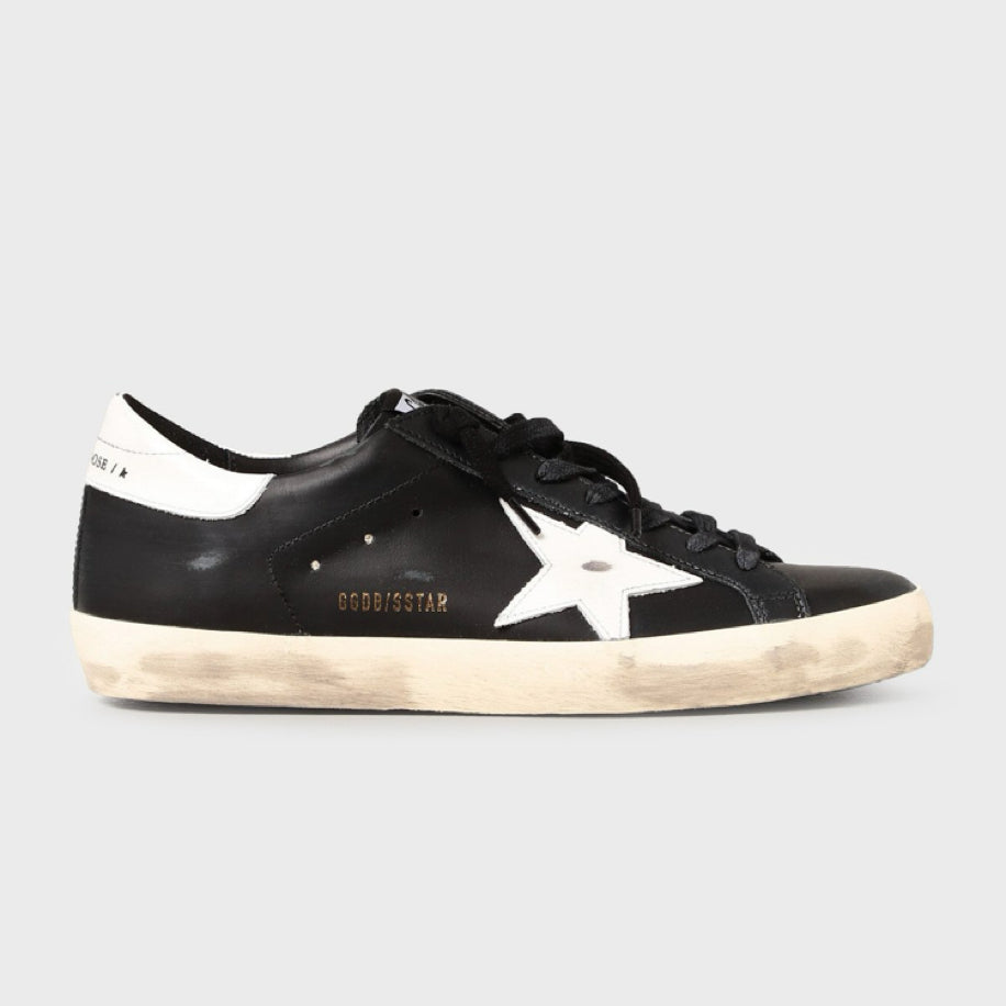 Golden Goose Super-Star Black White - Golden Goose ayakkabı - görsel 1 | ZAINI