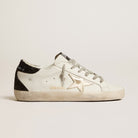 Golden Goose Super-Star with Gold Star & Black Glitter - Golden Goose ayakkabı - görsel 1 | ZAINI