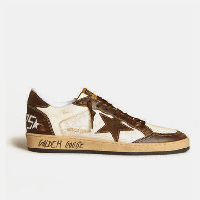 Golden Goose Ball Star aus Nappa und Mesh - Golden Goose ayakkabı - görsel 1 | ZAINI