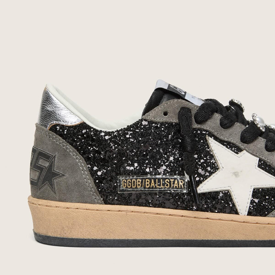 Golden Goose Ball Star LTD in Glitter with Skins - Golden Goose ayakkabı - görsel 4 | ZAINI