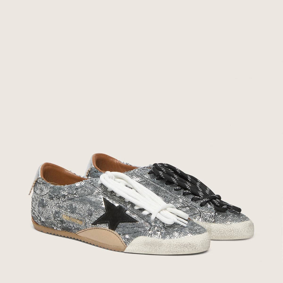 Golden Goose True-Star Silver Sequins - Golden Goose ayakkabı - görsel 2 | ZAINI