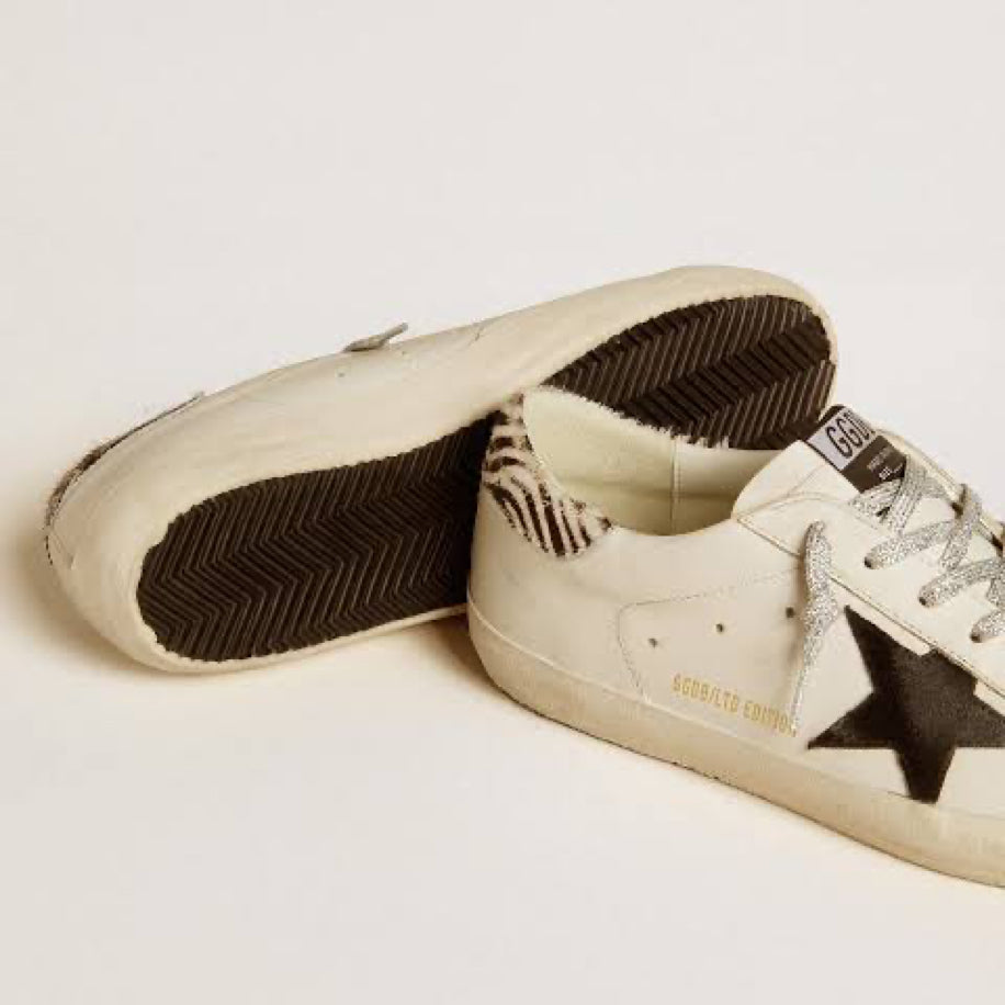 Golden Goose Super-Star White Zebra Pony Star - Golden Goose ayakkabı - görsel 2 | ZAINI