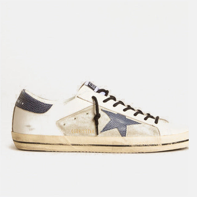Golden Goose Super-Star Blue Lizard Star - Golden Goose ayakkabı - görsel 1 | ZAINI
