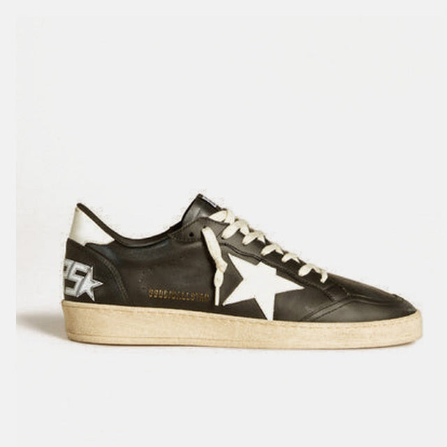 Golden Goose Ball Star in Black Nappa with White Leather Star - Golden Goose ayakkabı - görsel 1 | ZAINI