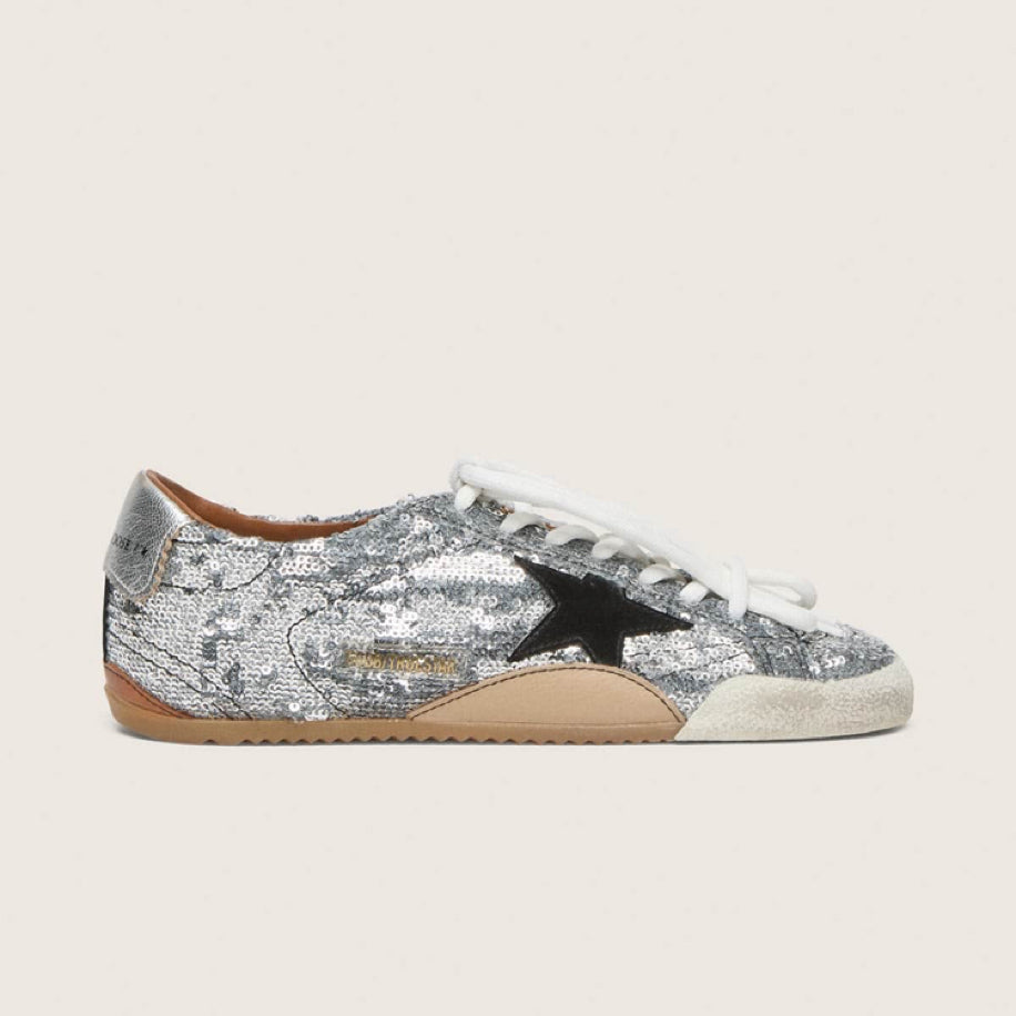 Golden Goose True-Star Silver Sequins - Golden Goose ayakkabı - görsel 1 | ZAINI