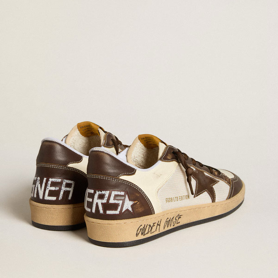 Golden Goose Ball Star aus Nappa und Mesh - Golden Goose ayakkabı - görsel 4 | ZAINI