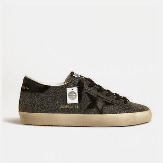 Golden Goose Super-Star in Black Swarovski Crystals - Golden Goose ayakkabı - görsel 1 | ZAINI