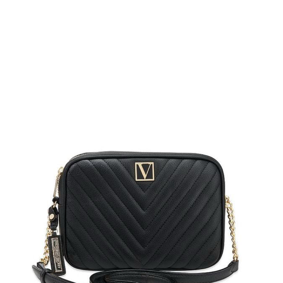 Victoria’s Secret Crossbody Camera Bag Black - Victoria's Secret çanta - görsel 1 | ZAINI