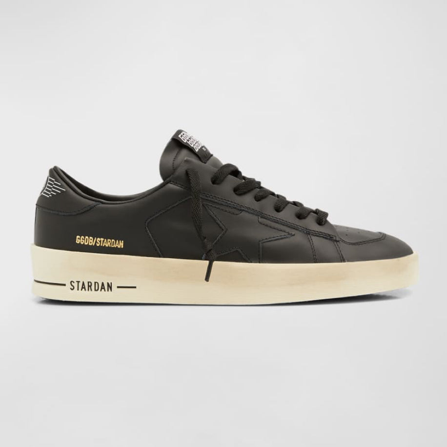Golden Goose Stardan in Total Black Leather - Golden Goose ayakkabı - görsel 1 | ZAINI