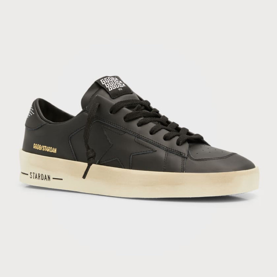 Golden Goose Stardan in Total Black Leather - Golden Goose ayakkabı - görsel 2 | ZAINI