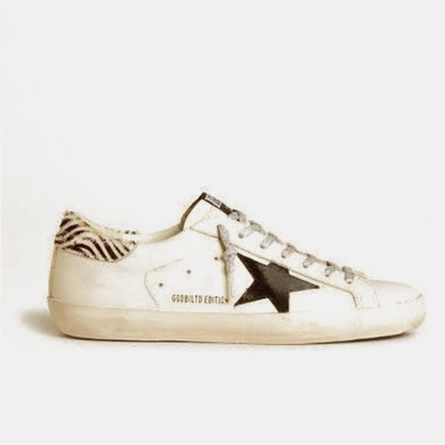 Golden Goose Super-Star White Zebra Pony Star - Golden Goose ayakkabı - görsel 1 | ZAINI