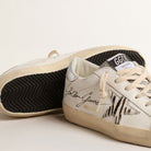 Golden Goose Super-Star with Silver Swarovski Crystal - Golden Goose ayakkabı - görsel 3 | ZAINI