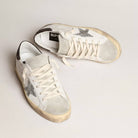 Golden Goose Super-Star Silver Star & Brown Glitter - Golden Goose ayakkabı - görsel 2 | ZAINI