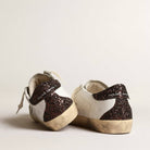 Golden Goose Super-Star Silver Star & Brown Glitter - Golden Goose ayakkabı - görsel 3 | ZAINI
